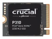 Crucial P310 2TB M.2 2230 NVMe SSD 7100/6000 MB/s 1M IOPS 440TBW 2M MTTF for ...