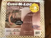 CRUSH-N-LOC 4' X 6' PLUSH RUG PAD