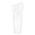 [Solace London] Solace London Asymmetric Dress 10 UK WHITE