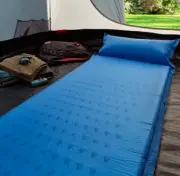 Single Self Inflating Mattress Cushioned Support outdoor Camping Trip