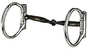 Aime Imports Western SS Sweet Iron Snaffle Bit for Horse, 5'' Wide, 5 oz, Stainless Steel, Sweet Iron Flavor