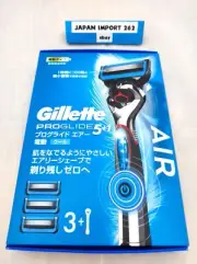 Gillette ProGlide Air Electric Razor For Men Main Body + 3 Blades From Japan New