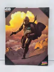Mandalorian & Grogu Star Wars 16x12 Pop Creation ART
