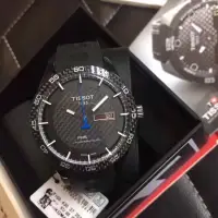 在飛比找蝦皮購物優惠-原廠TISSOT 天梭 T-sport 賽車競速機械男錶-全