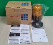 Patlite SL10-M1KTB-Y Flashing beacon, amber, 12-24VDC, 100mm, terminal block