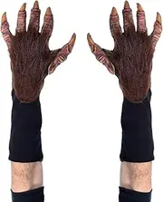 [Zagone Studios] Beast Gloves Hands Claws on a Black Glove