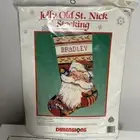 Dimensions "Jolly Old St. Nick Stocking” Needlepoint Kit NEW Design Number 9074