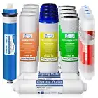 iSpring F19K75 2-Year Replacement Supply Set for 6-Stage Reverse Osmosis RO W...