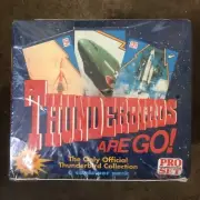 Thunderbirds Are Go! Pro Trading Cards 1992 Sealed Box
