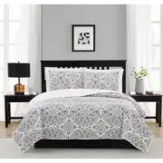 Cannon Bedding Sets Twin/Twin XL Cotton Blend Polyester Medallion Tufted Blue