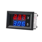 DC 100V 10A Voltmeter Ammeter LED Dual Volt Amp Meter Voltage Current Tester