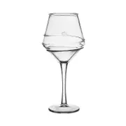 Juliska Amalia Clear Acrylic Wine Glass