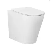 560*360*420mm Inspire Alzano Gloss White/Matt White Slim Seat Rimless Tornado Wall Faced Pan