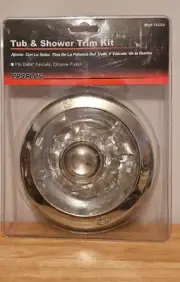 Pro-Plus Tub and Shower Trim Kit 133264 Fits Delta Faucets Chrome Finish