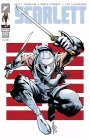 SCARLETT #1 2ND PRINT STORM SHADOW VARIANT GI JOE IMAGE COMICS 2024 NM