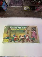 FACTORY SEALED Vintage Snow White and the Seven Dwarfs BOARD GAME Cadaco 1977