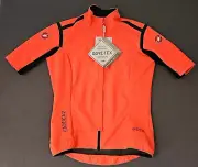 NEW Castelli Womens Large Gabba WindStopper Gortex Orange Italian Cycling Jacket