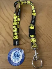Vintage (2002) “Bite Me” Smiley Face LANYARD