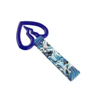 Car Accs JDM S Broken Heart TSURIKAWA Blue Ring Blue Waves Nylon Handle Strap