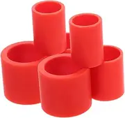 6pcs Plastic Sanding Adapters for Bench Grinder Universal Grinding Wheel Bushing Attachments for Metalworking Auto Repair