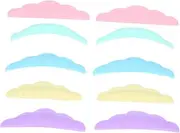 5 Pairs Silicone Eyelash Perming Pad Colorful Lash Lift Pad Set Makeup Tool