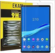 [2 PACK] Lenovo TAB M10 Plus Screen Protector - Tempered Glass Screen Protector Guard Cover Film (High Definition) (Bubble Free) for Lenovo M10 FHD Plus TB-X606F (10.3") (Lenovo Tab M10 FHD Plus)
