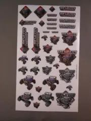 RC4WD Sticker Sheet 38 Decals total 1/10 Scale Parts RC Co. Jeep Crawler