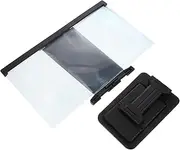 Mikinona Phone Screen Magnifier Mobile Phone Folding Stand Office Phone Stand Phone Stand Tripod Phone Holder Stand Screen Phone Stand Portable Phone Stand Mobile Stand Acrylic Black