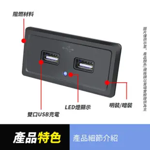 車用雙USB 3.1A充電器 多款可選(LED光圈//雙USB埠/汽車改裝)