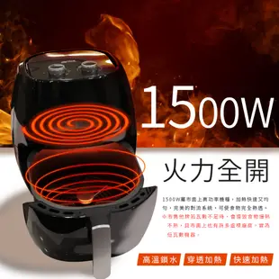 【Arlink】 福利品黑爵士MB6501S 【翻轉吧！氣炸鍋】抽屜式 全自動攪拌氣炸鍋 官方原廠直送