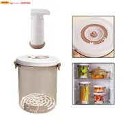 Vacuum Containers for Food Storage Pantry Leak Resistant Portable with Lid Airti