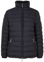 Moncler Abderos Quilted Shell Jacket - Navy - 4 (UK 16 / XL) 4 (UK 16 / XL)