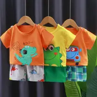 在飛比找ETMall東森購物網優惠-夏季洋氣純棉嬰兒衣服1歲短袖T恤