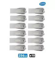Sandisk Ultra Luxe 256GB Metal Flash Drive USB Thumb Drive (Pack of 10)