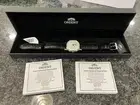 Orient Men's Bambino 38mm Automatic Watch Small Seconds White Dial & Blue Hands