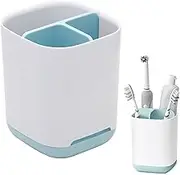 Paifeancodill Toothbrush Holder for Bathroom Organizer Set, Toothbrush and Toothpaste Holder with Drainage Hole, Sink Caddy Shower Tooth Brush Razor Holder, Bathroom Storage Organizer (Small)
