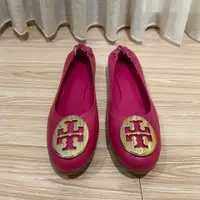 在飛比找PopChill優惠-[二手] Tory Burch 羊皮 娃娃鞋 平底鞋 精品 