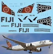 1/144 Decals for FIJI Airlines Livery Decals for Airbus A350 900 TB Decal TBD503