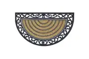 Solemate Coir Half Moon 45x75cm Stylish Durable Outdoor Front Doormat