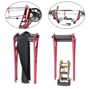 Hand Held Portable Bow Press Aluminum Alloy Ratchet-Loc Press Compound Bow Press
