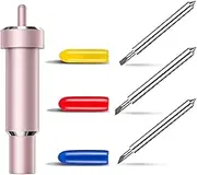 Deep Cut Blade with Hosing 30/45/60 Degree Deep Point Blade Foam Chipboard Leather Cutting Tool Compatible with Explore 3 / Air 2 / Air/One/Maker 3 / Maker (Pink)