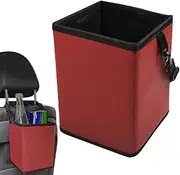 Car Seat Back Storage Box, Rear Seat Car Organizer - Auto Rear Seat Suspension Organizer Trash Can | Scratch Resistant Vehicle Storage Tool for Storing Drinks, Snacks, Keys, Cell Phone, Paper