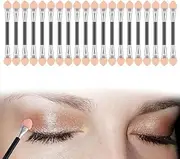 Pack of 20 eyeshadow brushes, sponge eye make-up brush, eye shadow brush, disposable eyeshadow applicator, eye shadow brush