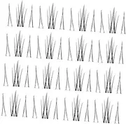 WRITWAA Voluminous False Lashes Easy to Apply Compact Lash Extensions for Cosplay