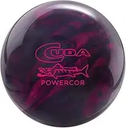 Columbia 300 Cuda Powercor Pearl PRE-DRILLED Bowling Ball - Maroon/Black
