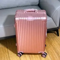 在飛比找蝦皮購物優惠-Aucx 實拍品質 全鋁合金系列行李箱 出國旅行箱商務行李箱