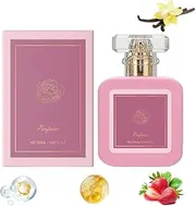 Fresh & Long-Lasting Marshmallow Blush Perfume for Women,Women's Strawberry Candy Sweet Vitality Perfume Long-Lasting Fresh Sweet (1PCS)
