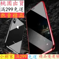 在飛比找蝦皮購物優惠-熱賣現貨★ 蘋果防窺萬磁王玻璃殼iPhone 6 7 8 X