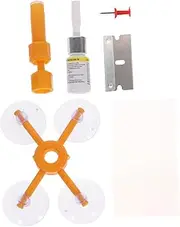 Efficient Windshield Repair Auto Glass Repair Kit for Chips Cracks and Scratches