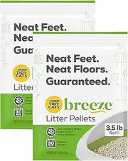 Purina Litter Tidy Cat Breeze Pellets, 3.5 lb, 2 Packs